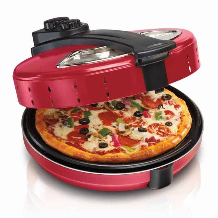 Máquina para hacer Pizza 30cm Hamilton Beach en oferta outlet Colombia saldos a huevo