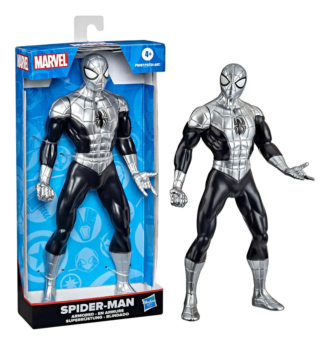 Figura Spider Man Blindado Articulada de 24 cm – Hasbro en oferta outlet Colombia saldos a huevo