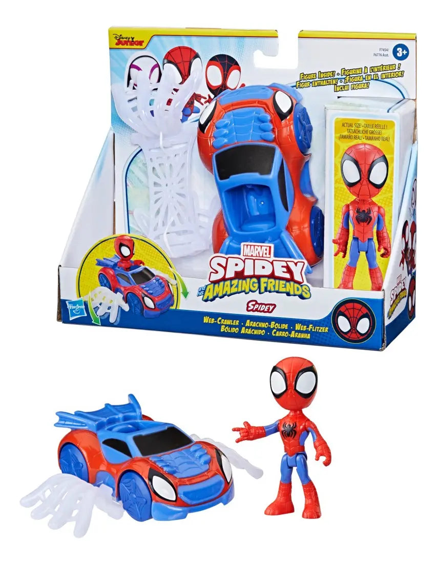 Marvel Spidey y Sus Sorprendentes Amigos Bólido Arácnido – Hasbro