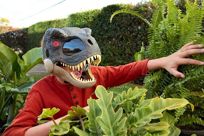 Máscara Jurassic World Rebirth T-Rex - Mattel en oferta outlet Colombia saldos a huevo