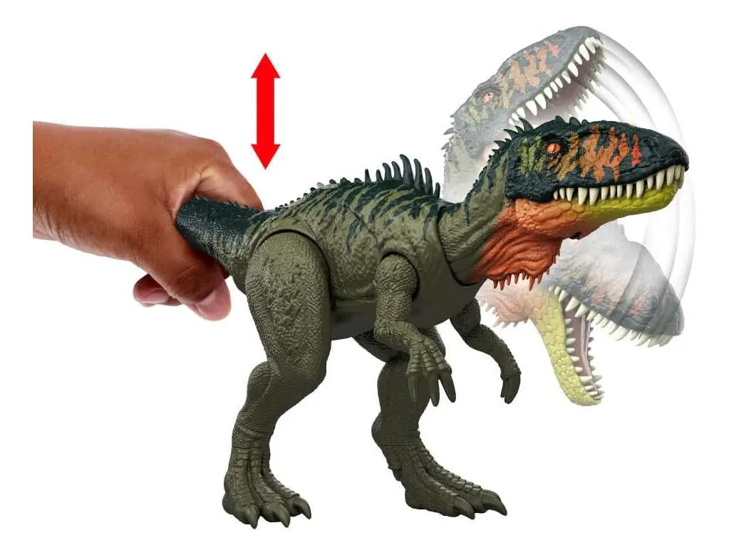 Figura de Dinosaurio Gigante Tyrannotitan Jurassic World Rebirth en oferta outlet Colombia saldos a huevo