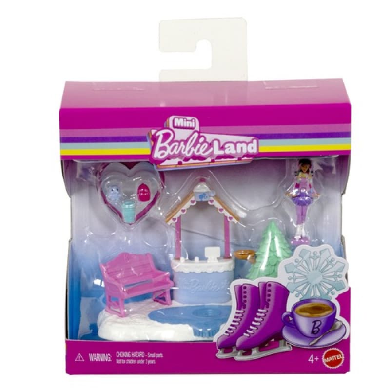 Mini BarbieLand Pista de Patinaje sobre Hielo - Barbie en oferta outlet Colombia saldos a huevo