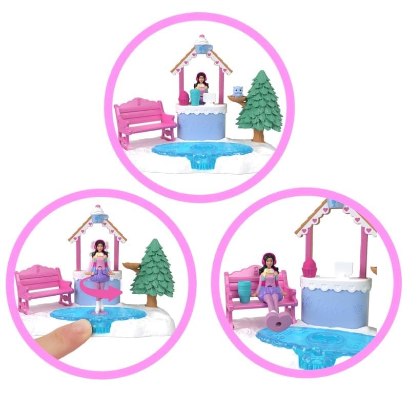 Mini BarbieLand Pista de Patinaje sobre Hielo - Barbie en oferta outlet Colombia saldos a huevo