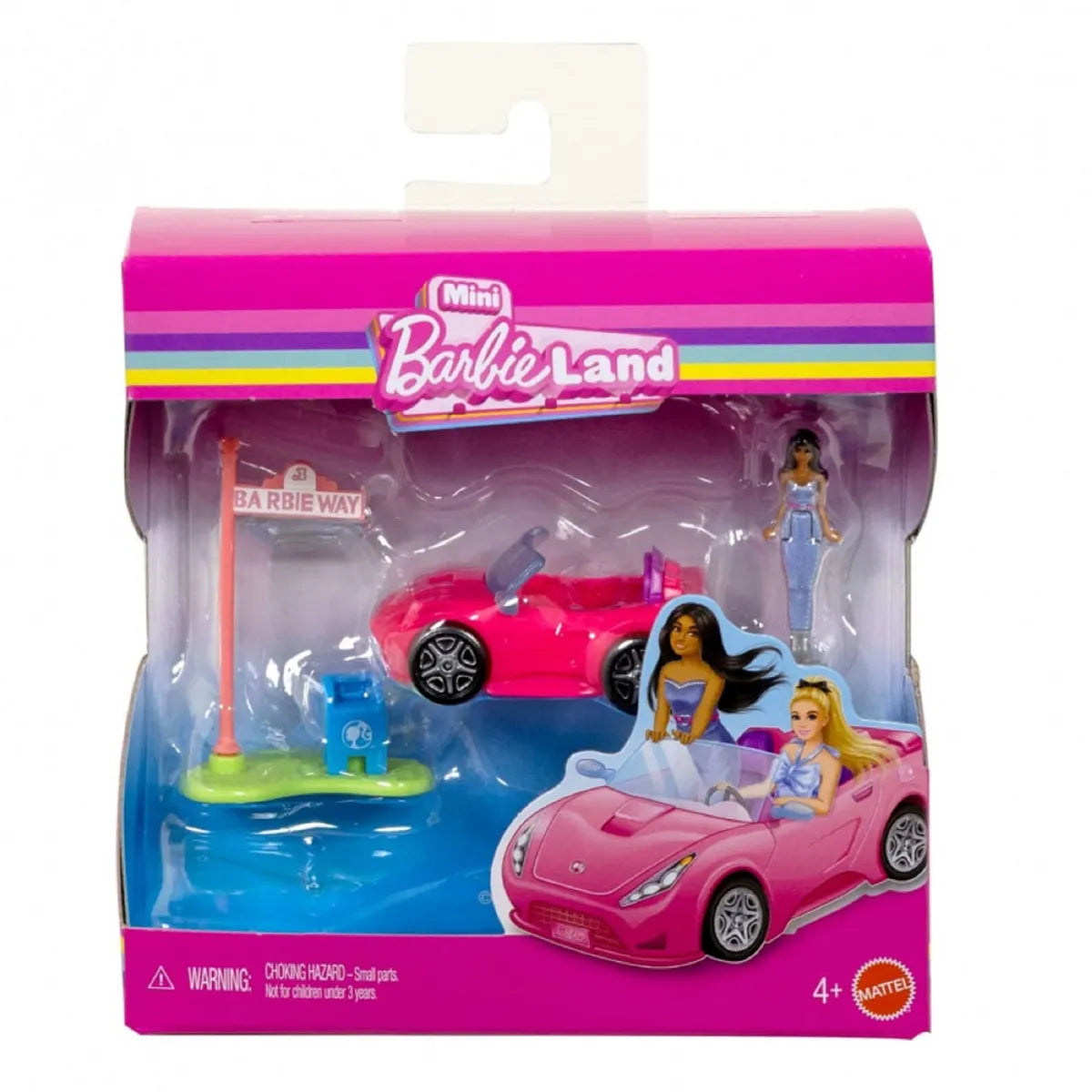 Barbie Land  Mini Convertible - Barbie