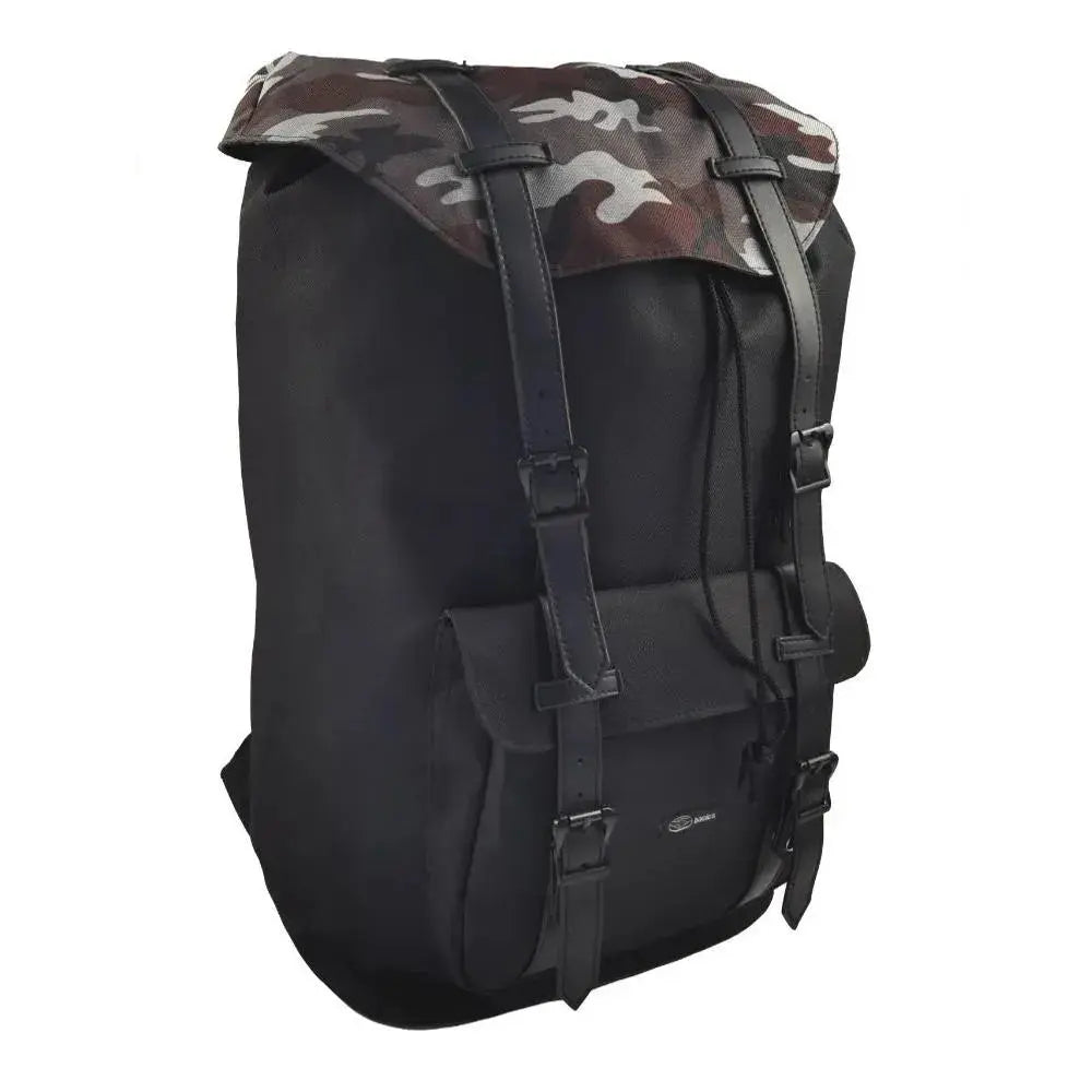 Mochila Para Mujer Negro Con Camuflado Basics en oferta outlet Colombia saldos a huevo