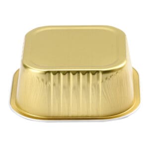 Molde de Aluminio para Postre con Tapa Plástica x 10und – ALUMINA