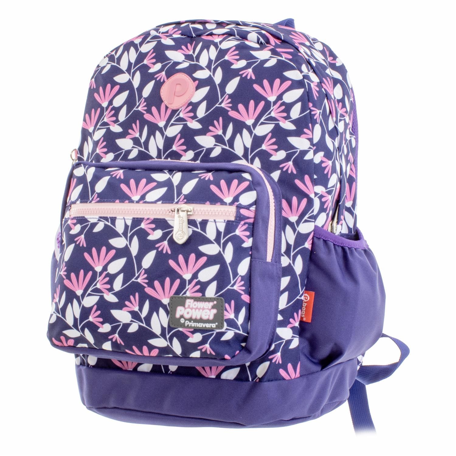 Morral Premium Flower Power Morado - Primavera Saldos A Huevo
