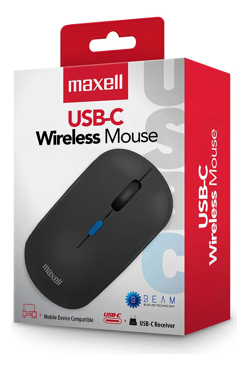 Mouse Inalámbrico Maxell USB-C en oferta outlet Colombia saldos a huevo