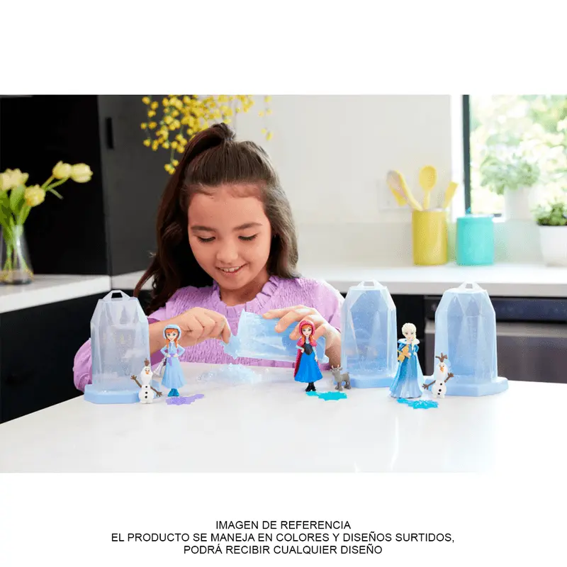 Muñeca Sorpresa Ice Reveal Hielo Mágico - Frozen en oferta outlet Colombia saldos a huevo