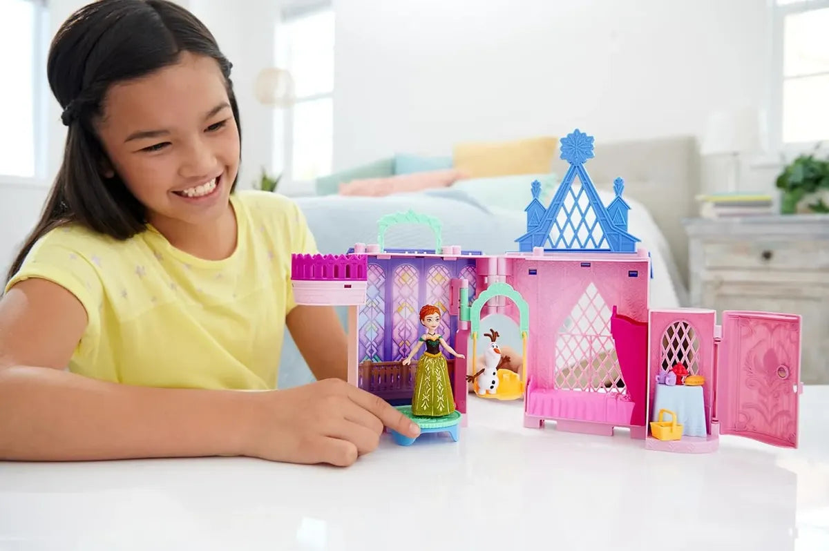 Castillo de Anna en Arendelle con Olaf – Disney Frozen en oferta outlet Colombia saldos a huevo