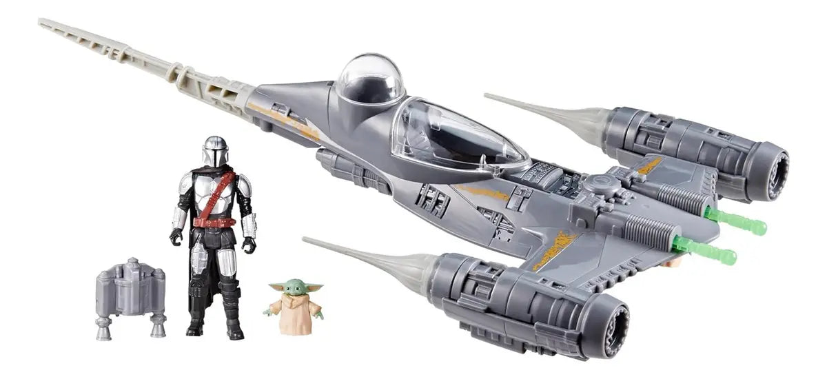 Star Wars Nave N-1 Starfighter con Mandalorian y Grogu – Hasbro