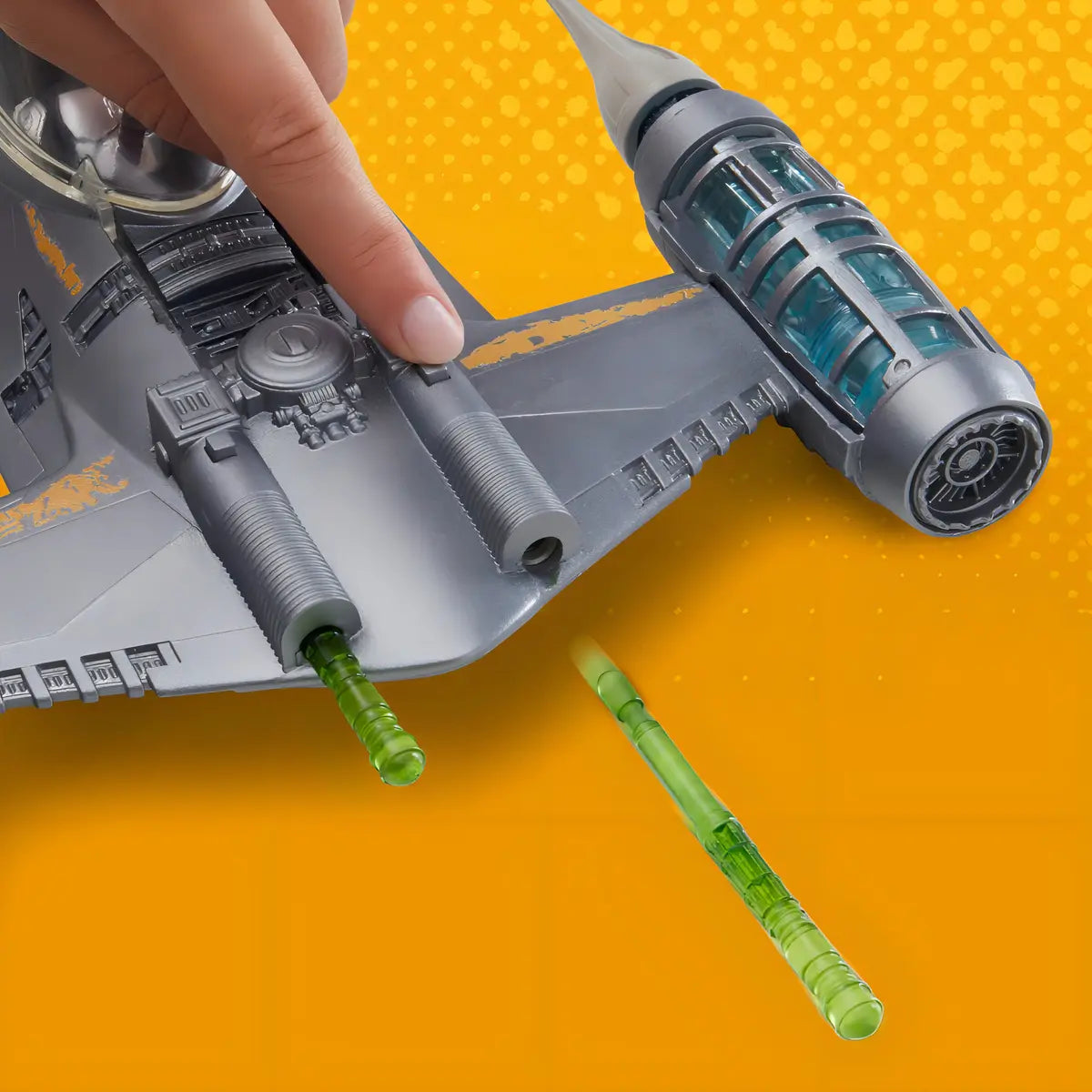 Star Wars Nave N-1 Starfighter con Mandalorian y Grogu – Hasbro
