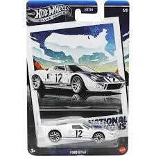 National Icons Ford GT40 Silver Series - Hot Wheels