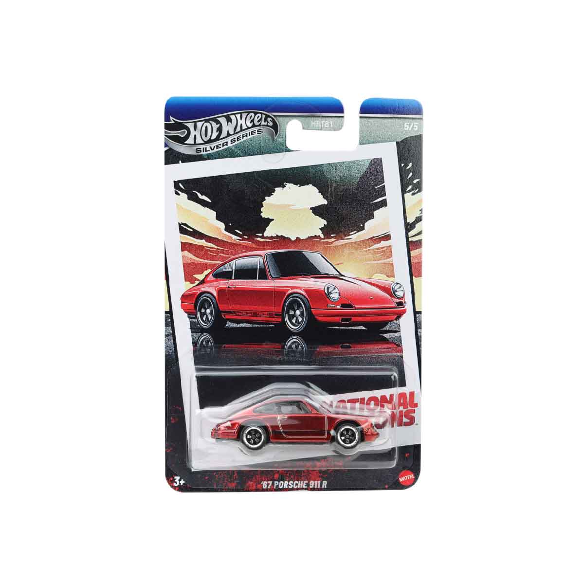 National Icons ’67 Porsche 911 R Silver Series - Hot Wheels