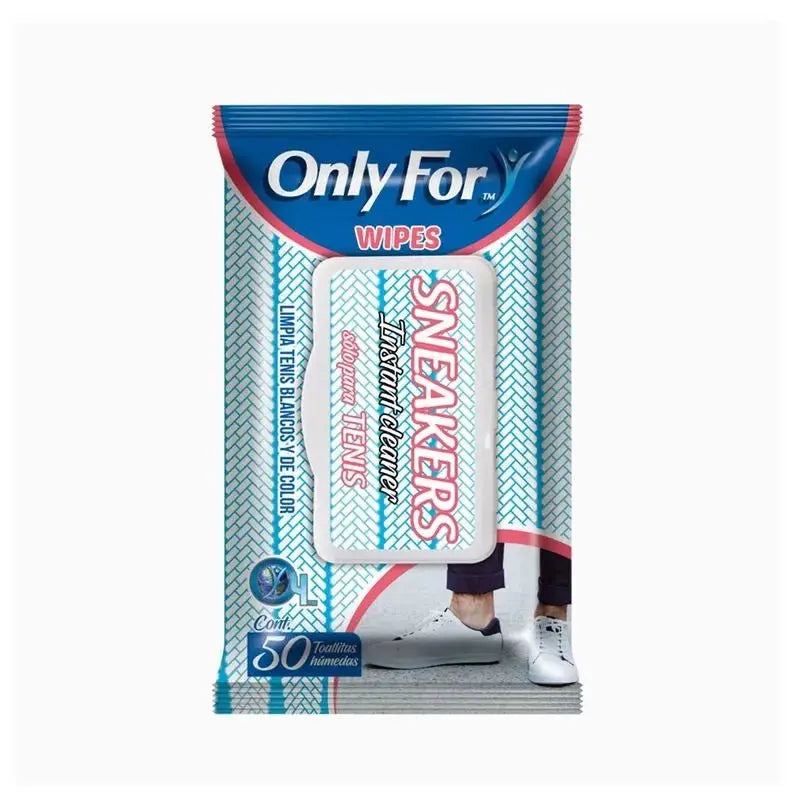 Pañitos Húmedos Only For Limpieza Tenis X 50 Und en oferta outlet Colombia saldos a huevo