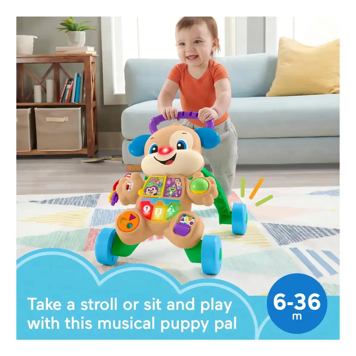Perrito Andadera de Aprendizaje - Fisher Price