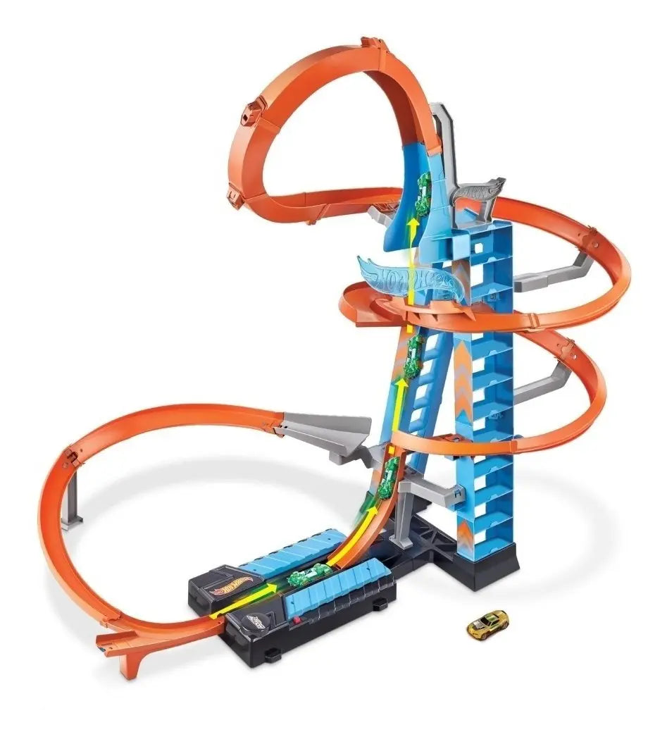 Hot Wheels Torre de Choques Aéreos – Mattel