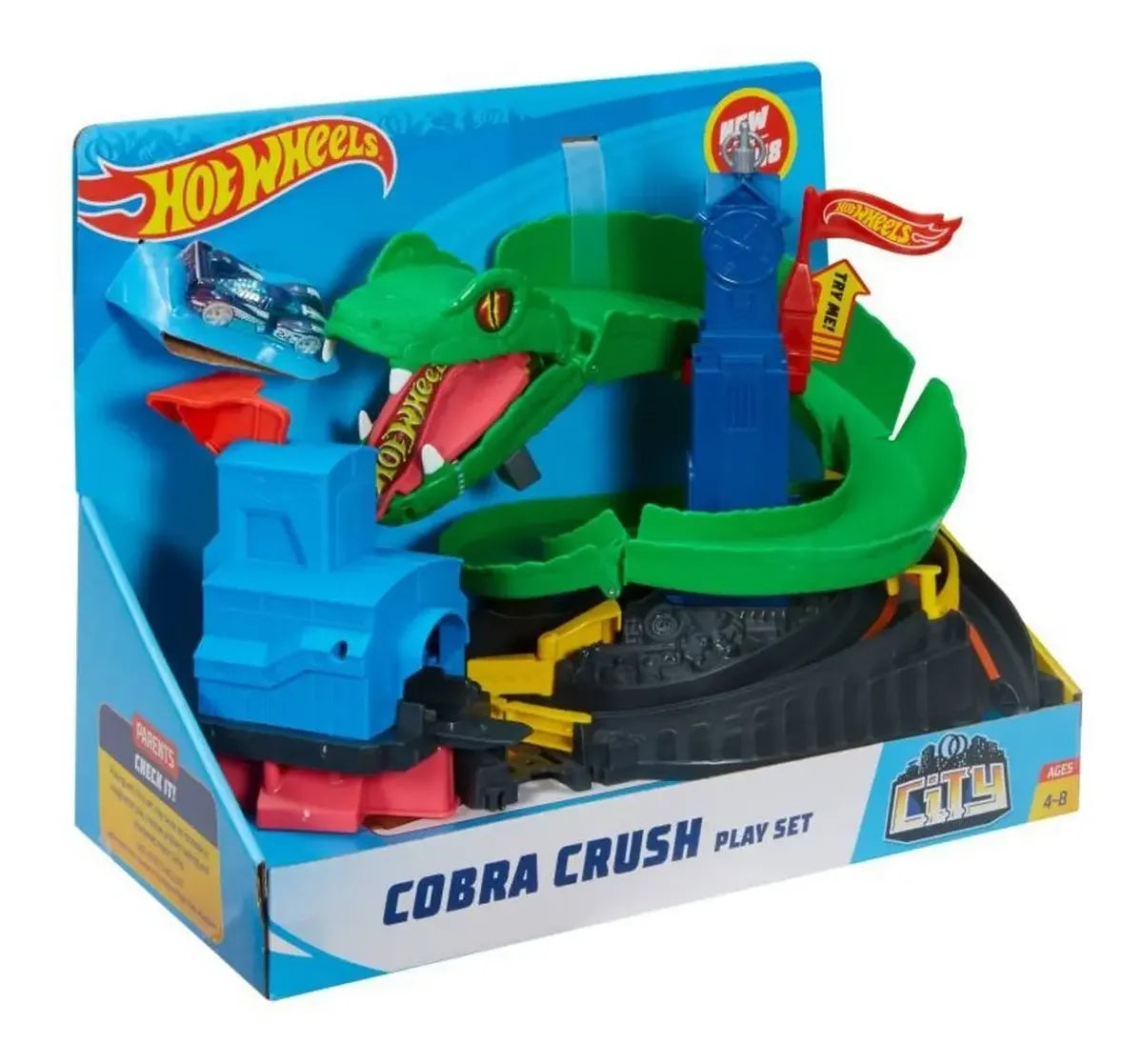 Hot Wheels City Ataque de Cobra - MATTEL