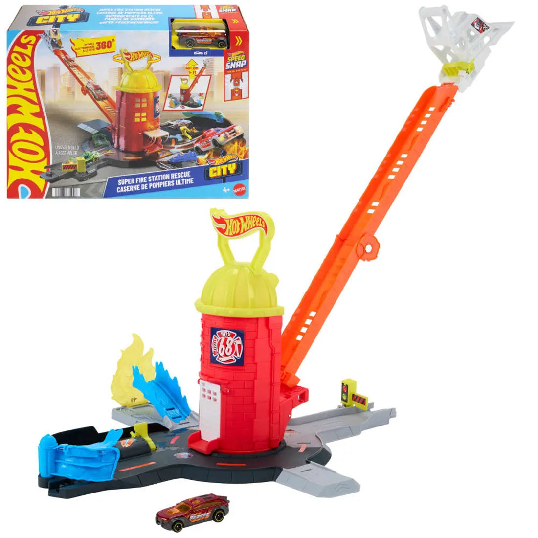 Pista City Súper Estación de Bomberos - Hot Wheels en oferta outlet Colombia saldos a huevo