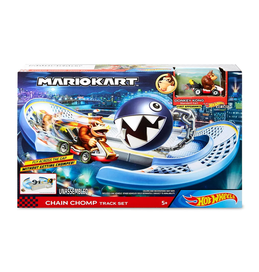 Pista de Niveles Circuito Cadena Mario Kart – Hot Wheels