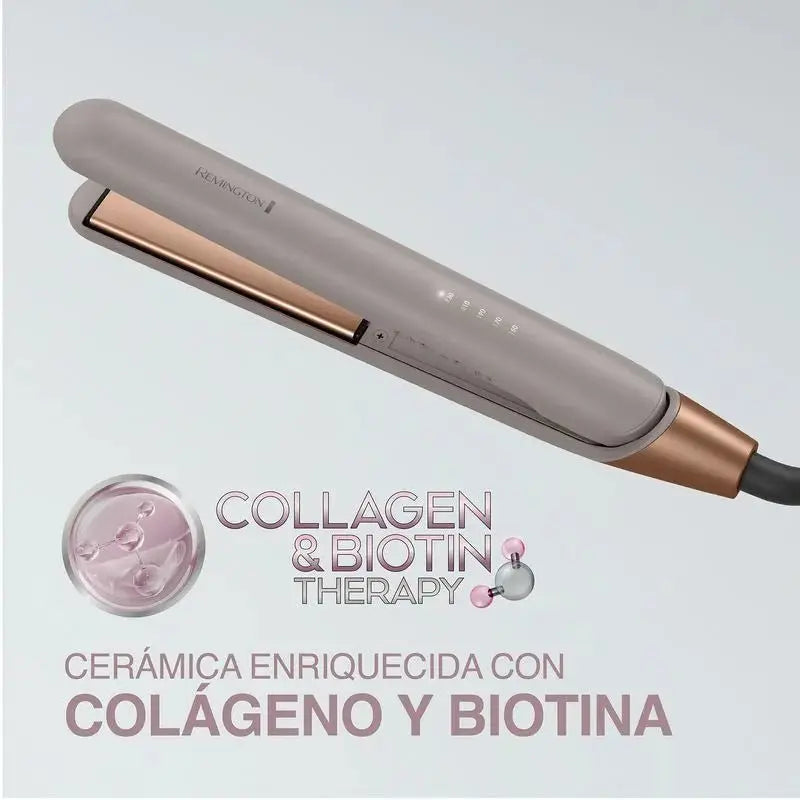 Plancha alisadora colageno y biotina anti frizz S31A - Remington en oferta outlet Colombia saldos a huevo