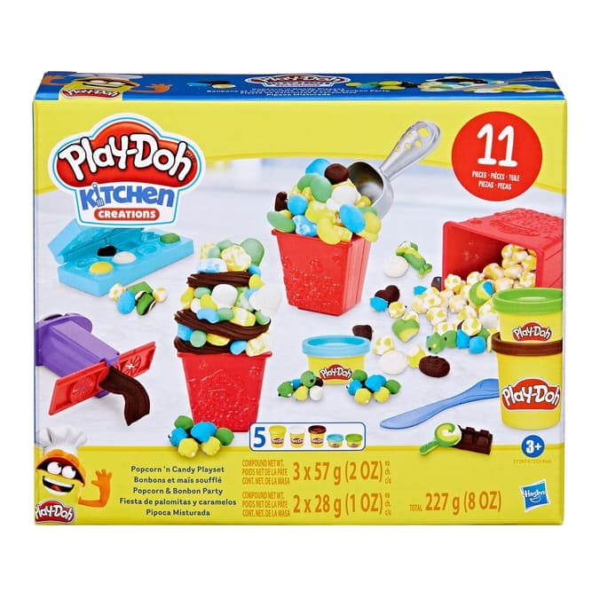 Play Doh Kitchen Creations - Fiesta de Palomitas y Caramelos
