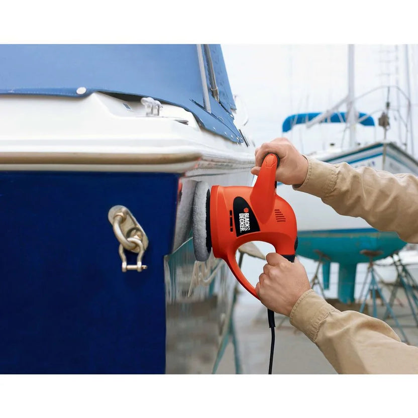 Polichadora Enceradora Orbita Aleatoria – Black+Decker