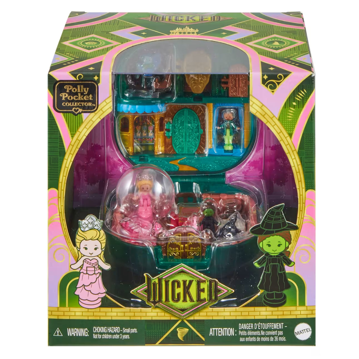 Polly Pocket Collector Set Compacto Wicked – Mattel