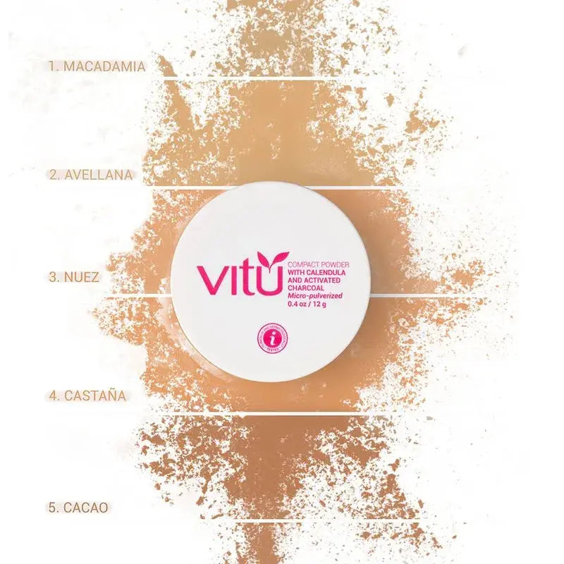 Polvo Matificante Caléndula 12 g - Vitú en oferta outlet Colombia saldos a huevo