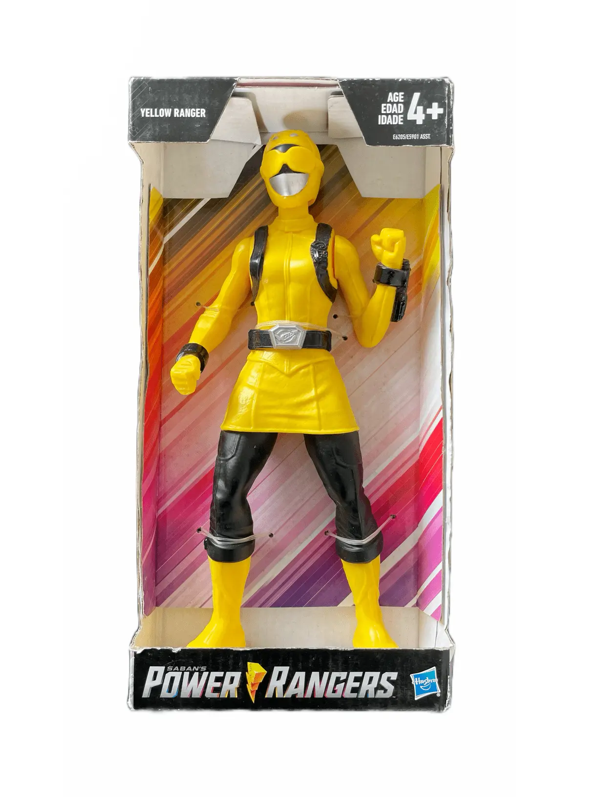 Power Ranger Basico Amarillo Hasbro en oferta outlet Colombia saldos a huevo