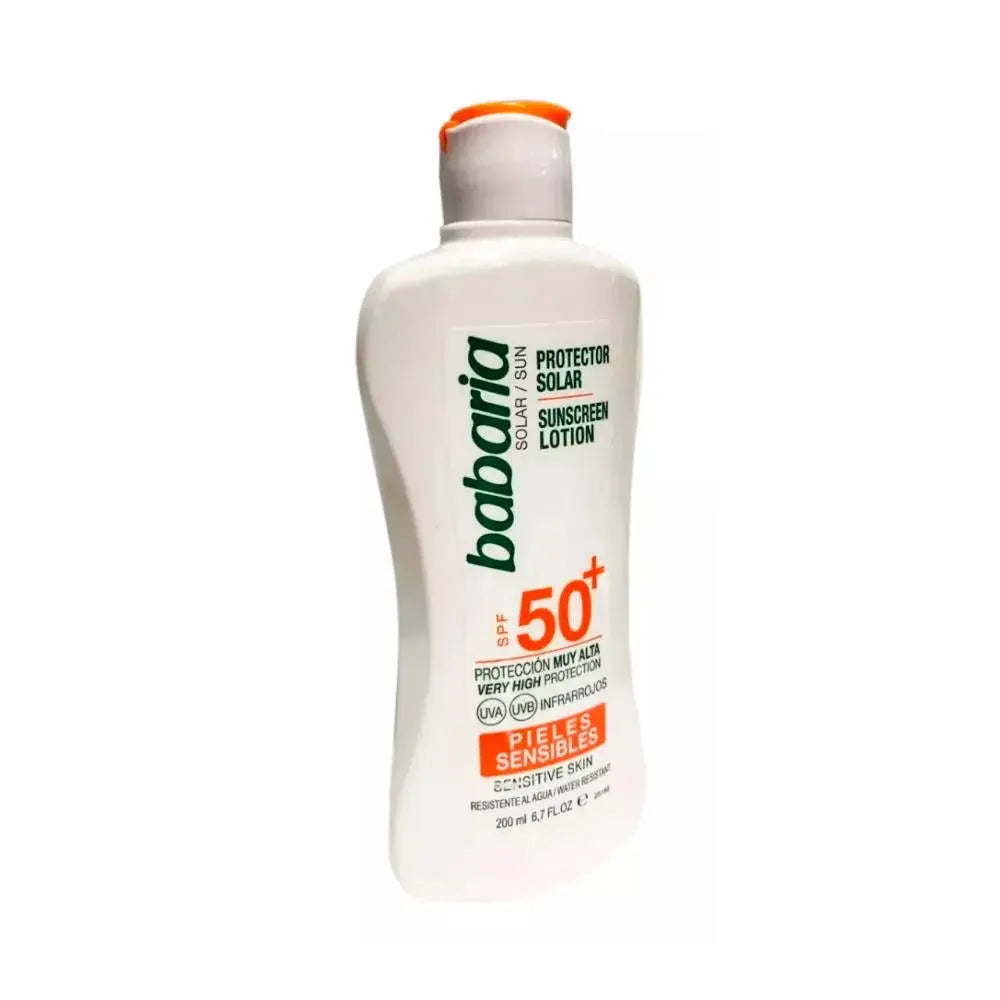 Protector Solar Babaria SPF 50+ Pieles Sensibles 200ml