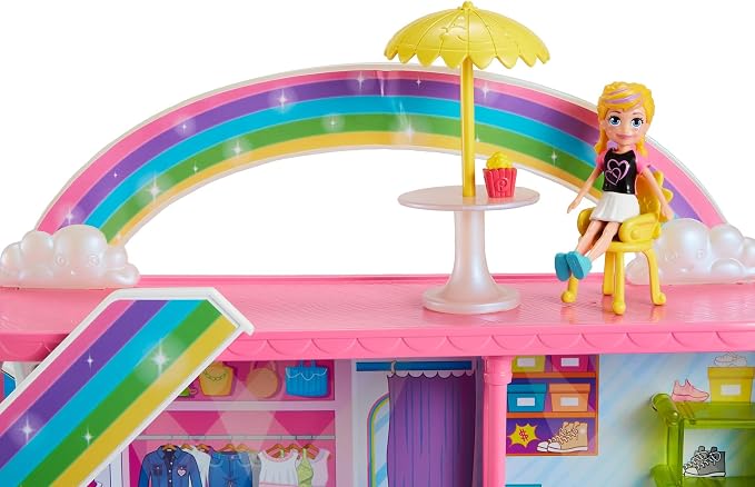 Polly Pocket Centro Comercial Dulces Sorpresas con Muñeca – Mattel en oferta outlet Colombia saldos a huevo