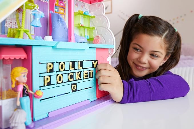 Polly Pocket Centro Comercial Dulces Sorpresas con Muñeca – Mattel en oferta outlet Colombia saldos a huevo