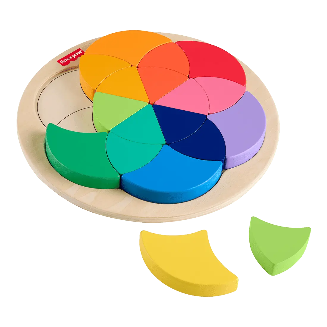 Rompecabezas de Colores de Madera - FISHER PRICE
