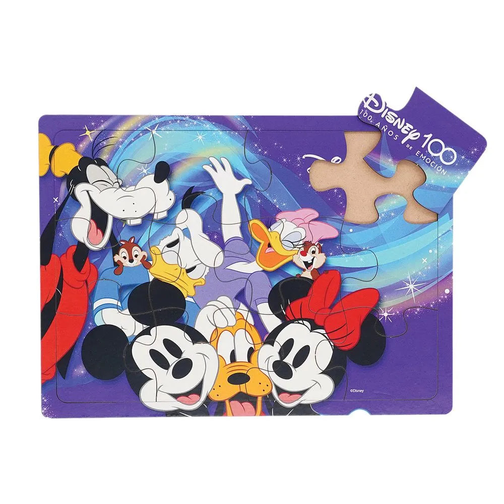 Rompecabezas Mickey & Friends Disney 100 - 12 Piezas en oferta outlet Colombia saldos a huevo