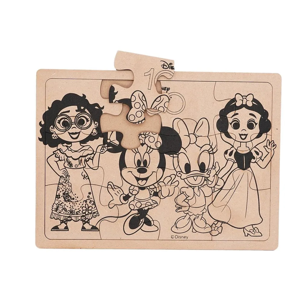 Rompecabezas para Pintar Minnie Mouse y amigas Disney 100 - 12 Piezas - Primavera en oferta outlet Colombia saldos a huevo