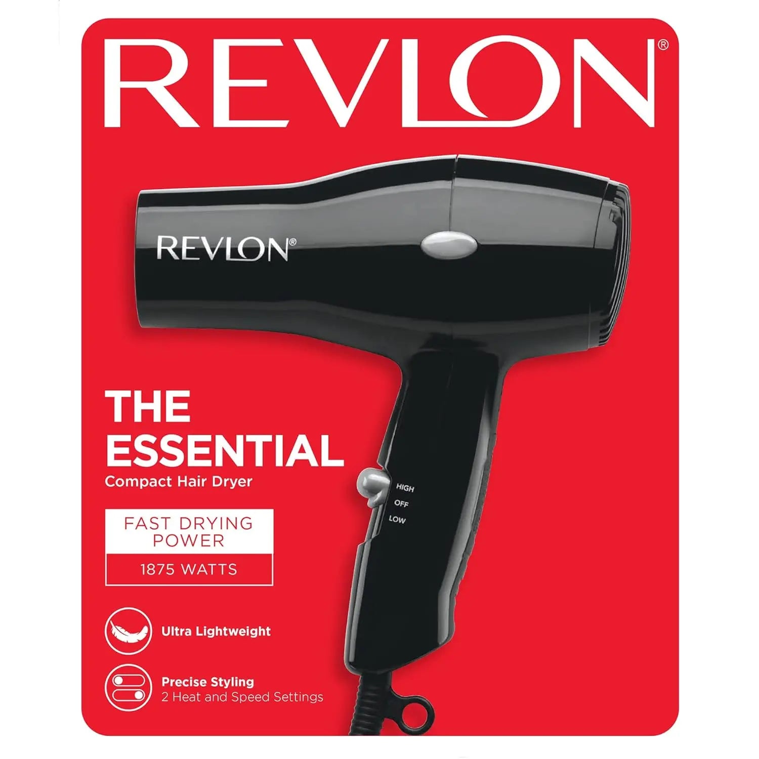 Secador de Pelo Essential Compact 1875W - Revlon en oferta outlet Colombia saldos a huevo