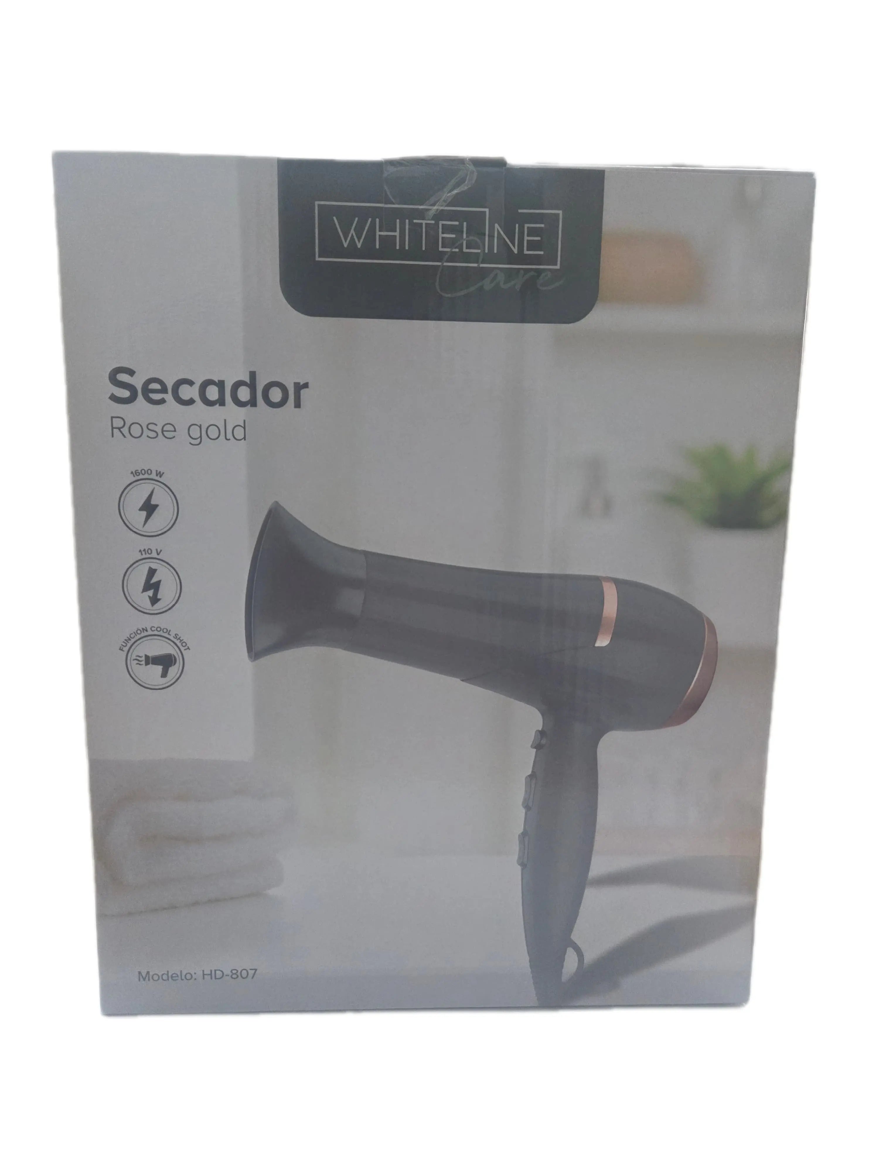 Secador para Cabello Rose Gold HD807 - Whiteline