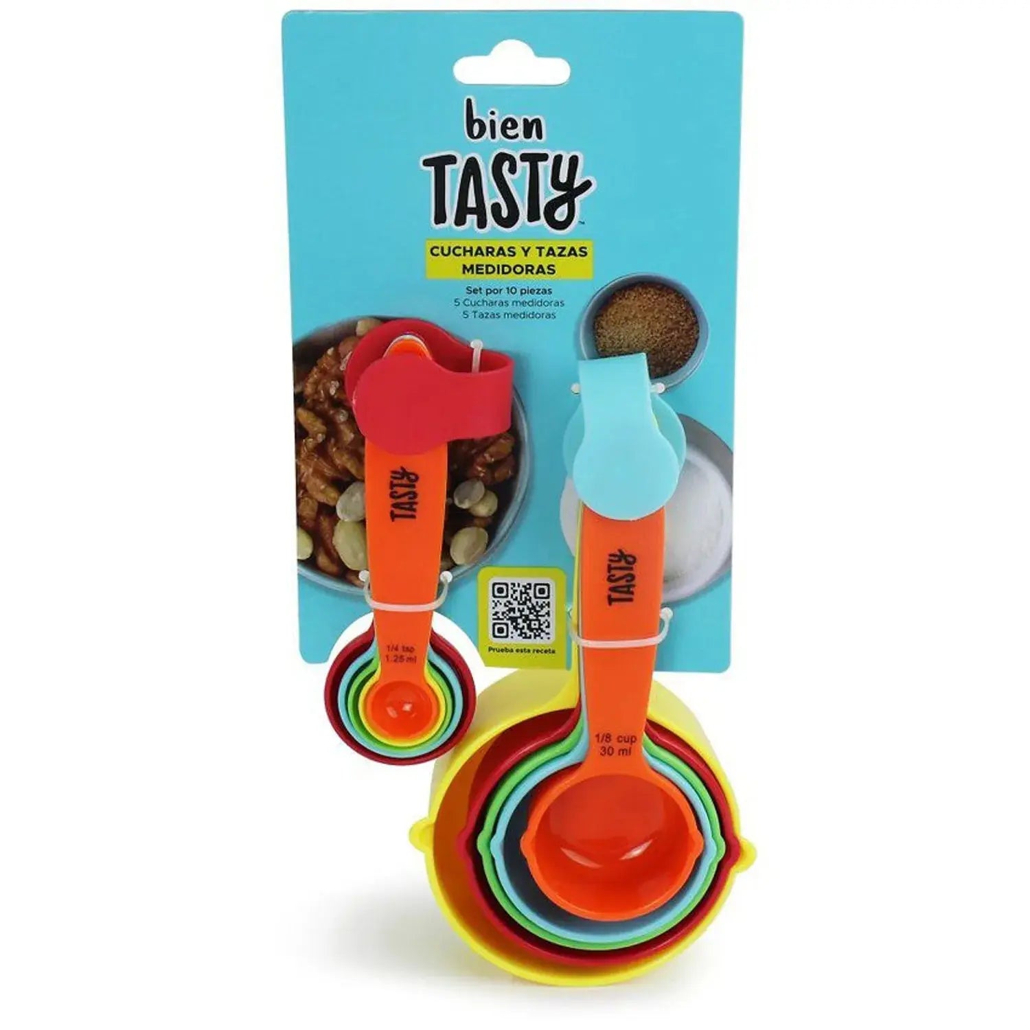 Set 10 Piezas Cucharas y Tazas Medidoras - Tasty en oferta outlet Colombia saldos a huevo