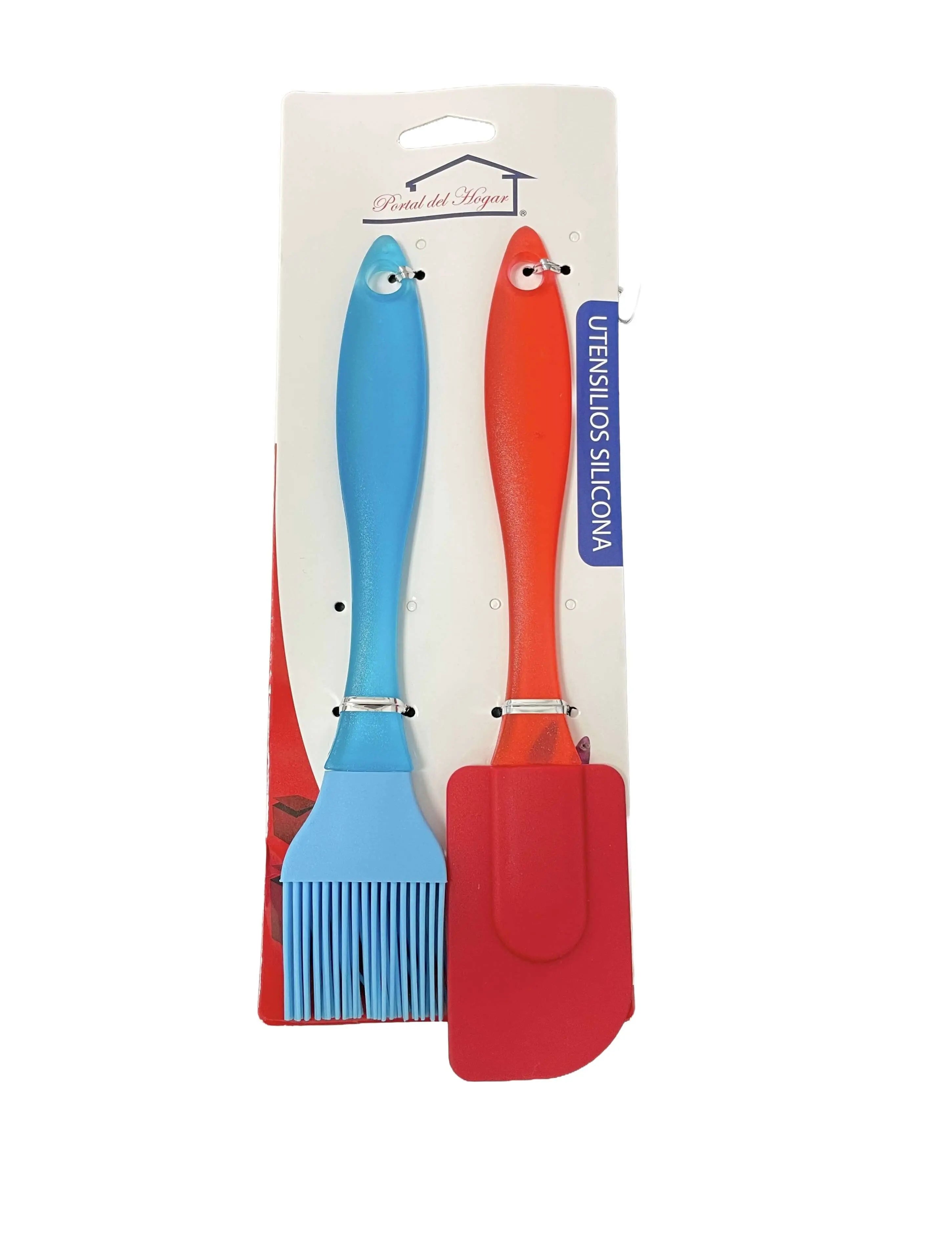 Set Brocha y Espatula de Silicona - Portal del Hogar en oferta outlet Colombia saldos a huevo