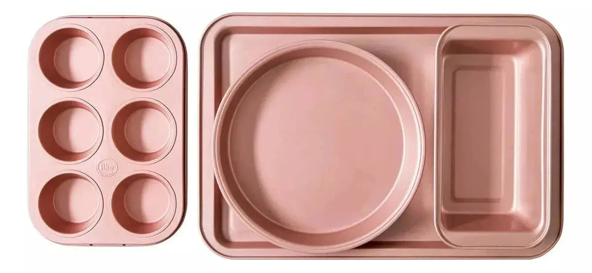Set De Moldes De Repostería Ilko 4 Piezas Rose Gold en oferta outlet Colombia saldos a huevo