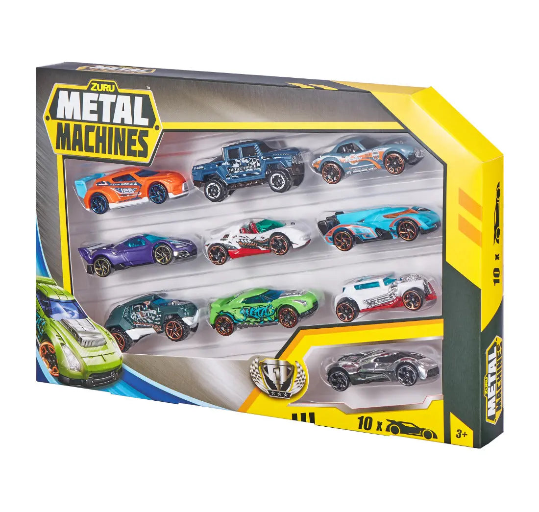 Set de Autos Die Cast x 10 - Metal Machines en oferta outlet Colombia saldos a huevo