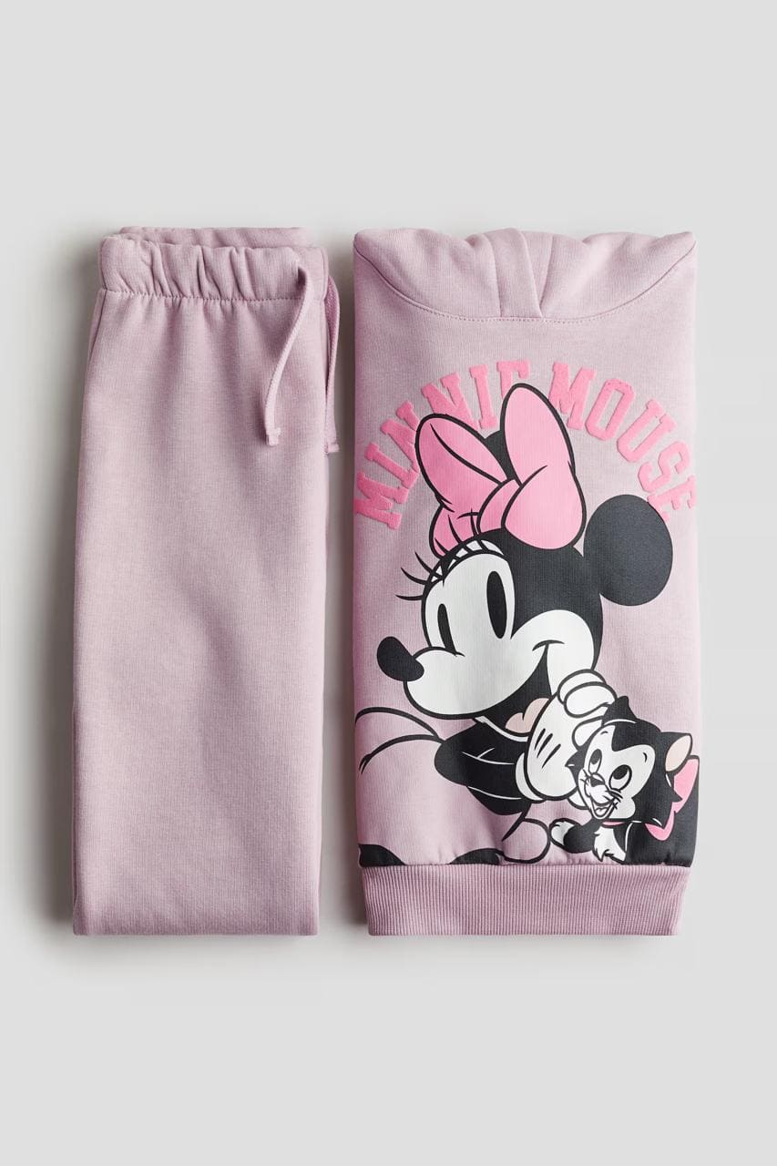Set de Sudadera Estampado Minnie Mouse Disney 2 Piezas – H&amp;M en oferta outlet Colombia saldos a huevo