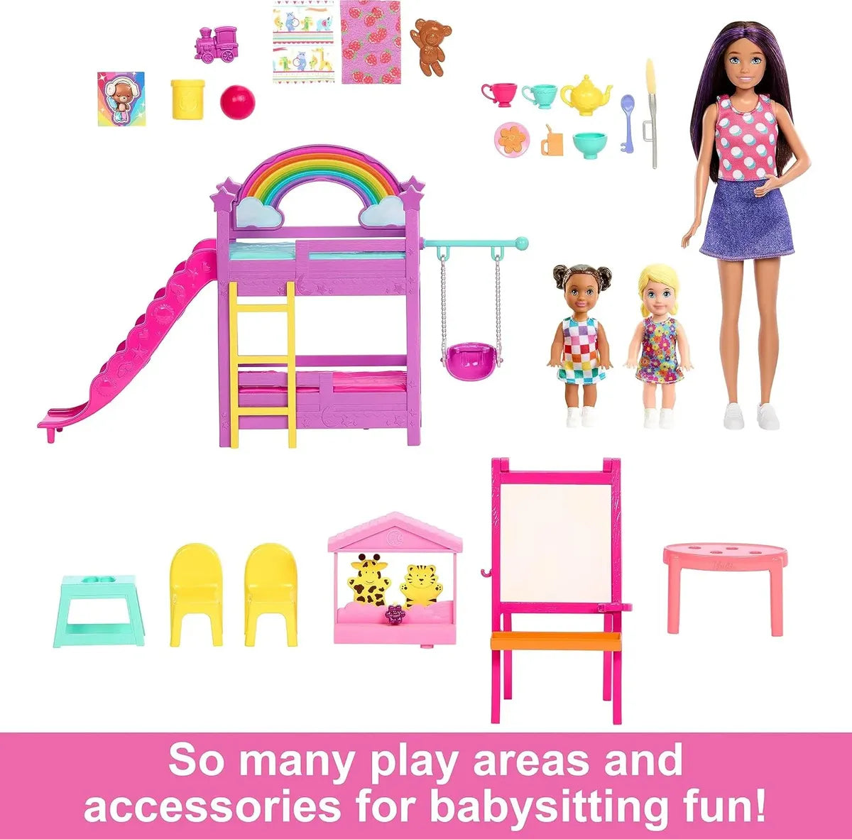 Set de Juego Barbie Skipper Guardería First Jobs - Mattel