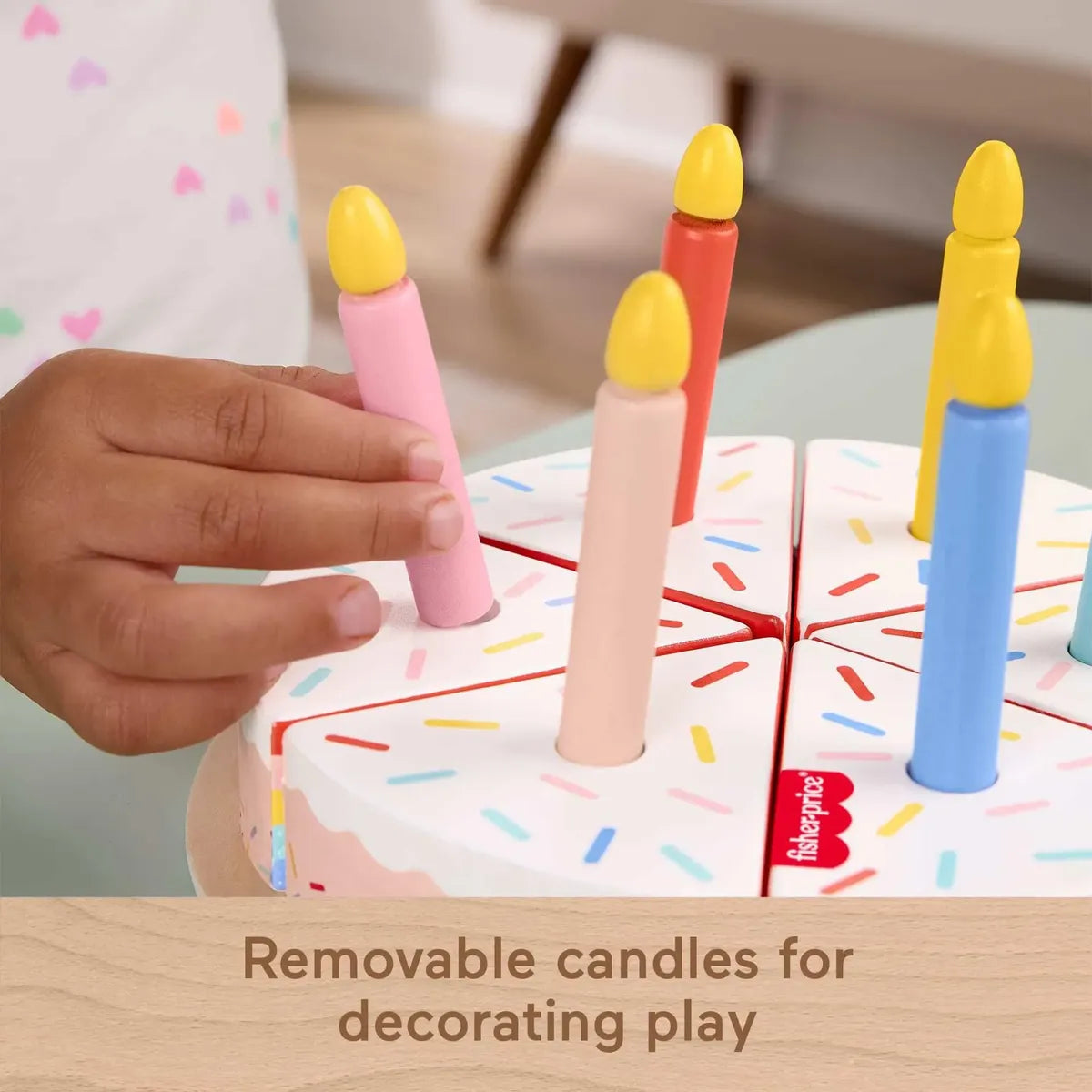 Set de Pastel de Madera 14 Piezas – Fisher Price en oferta outlet Colombia saldos a huevo