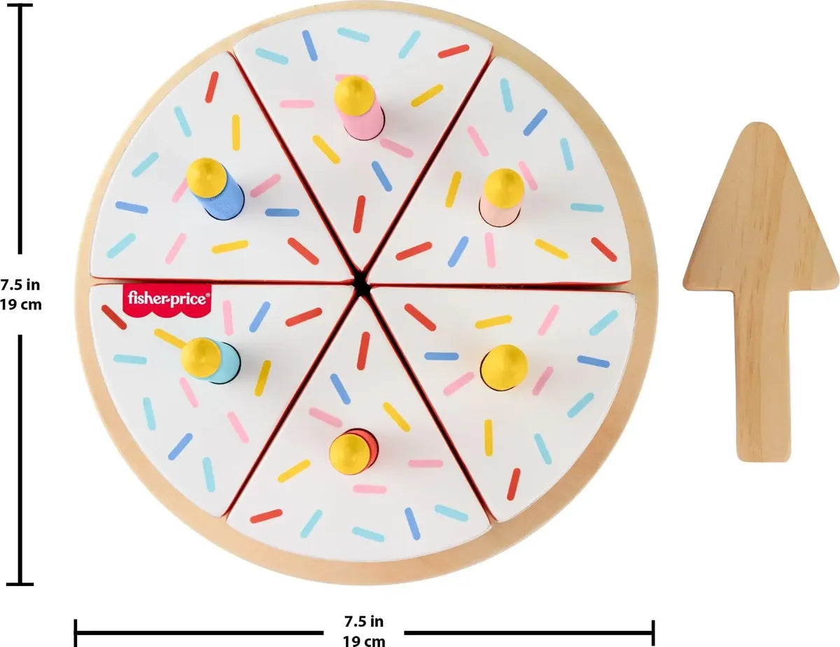 Set de Pastel de Madera 14 Piezas – Fisher Price en oferta outlet Colombia saldos a huevo