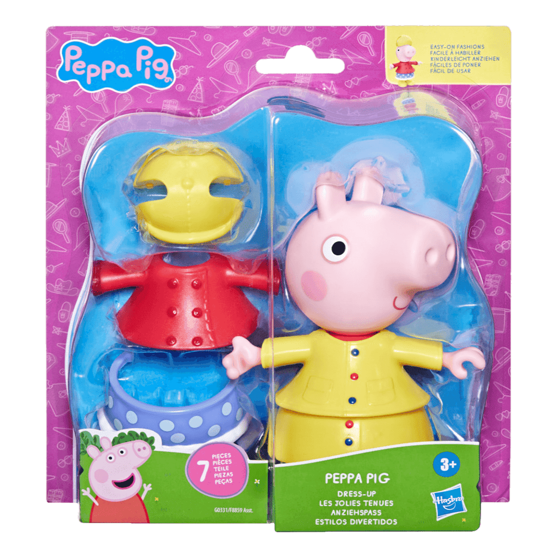 Figura Peppa Pig Estilos Divertidos - Hasbro