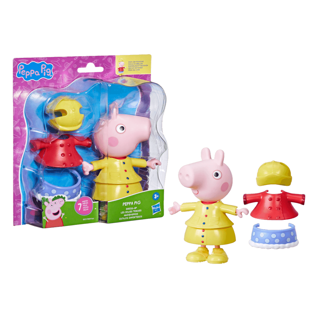 Figura Peppa Pig Estilos Divertidos - Hasbro
