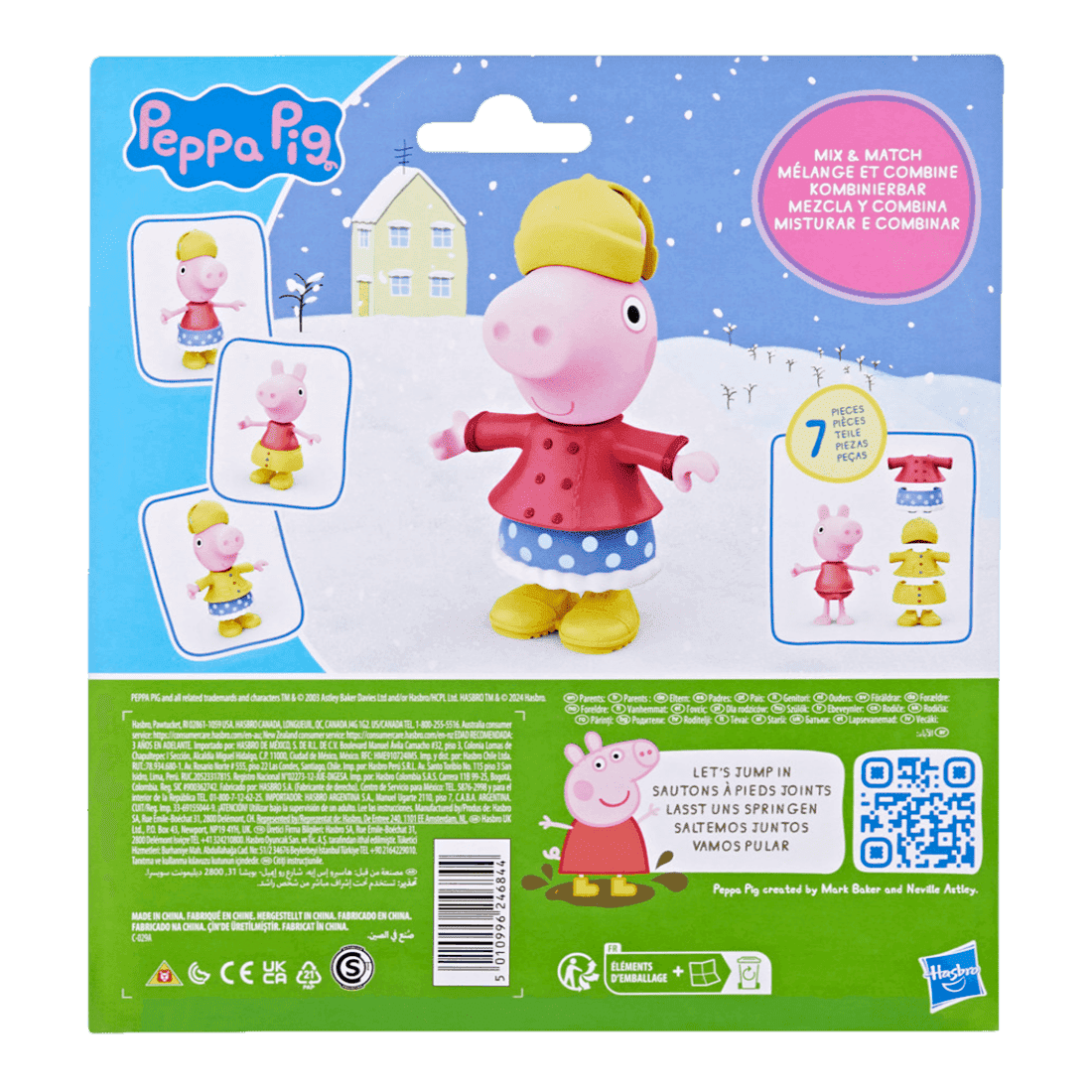 Figura Peppa Pig Estilos Divertidos - Hasbro