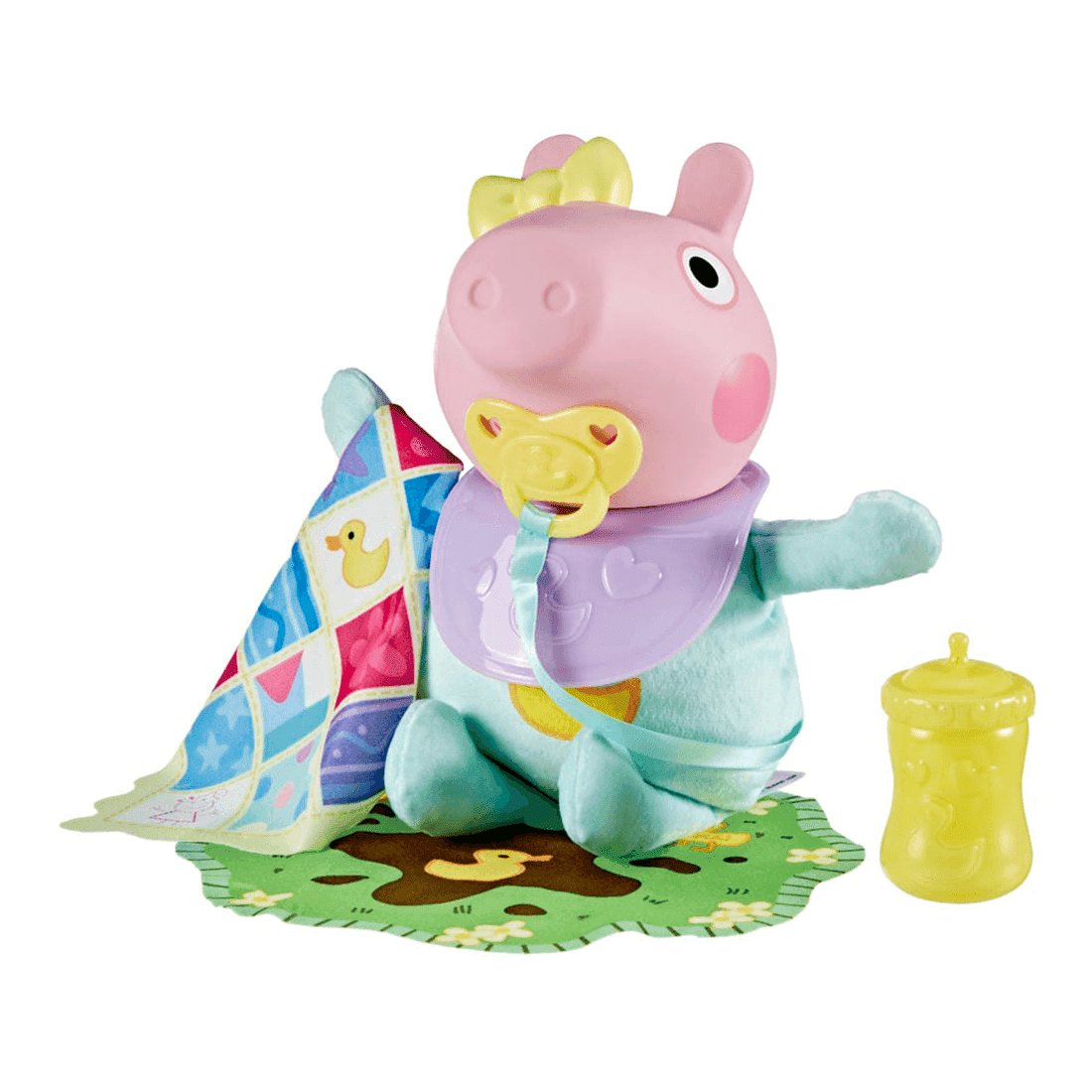 Muñeca Interactiva Evie Gruñidos y Abrazos Peppa Pig - Hasbro
